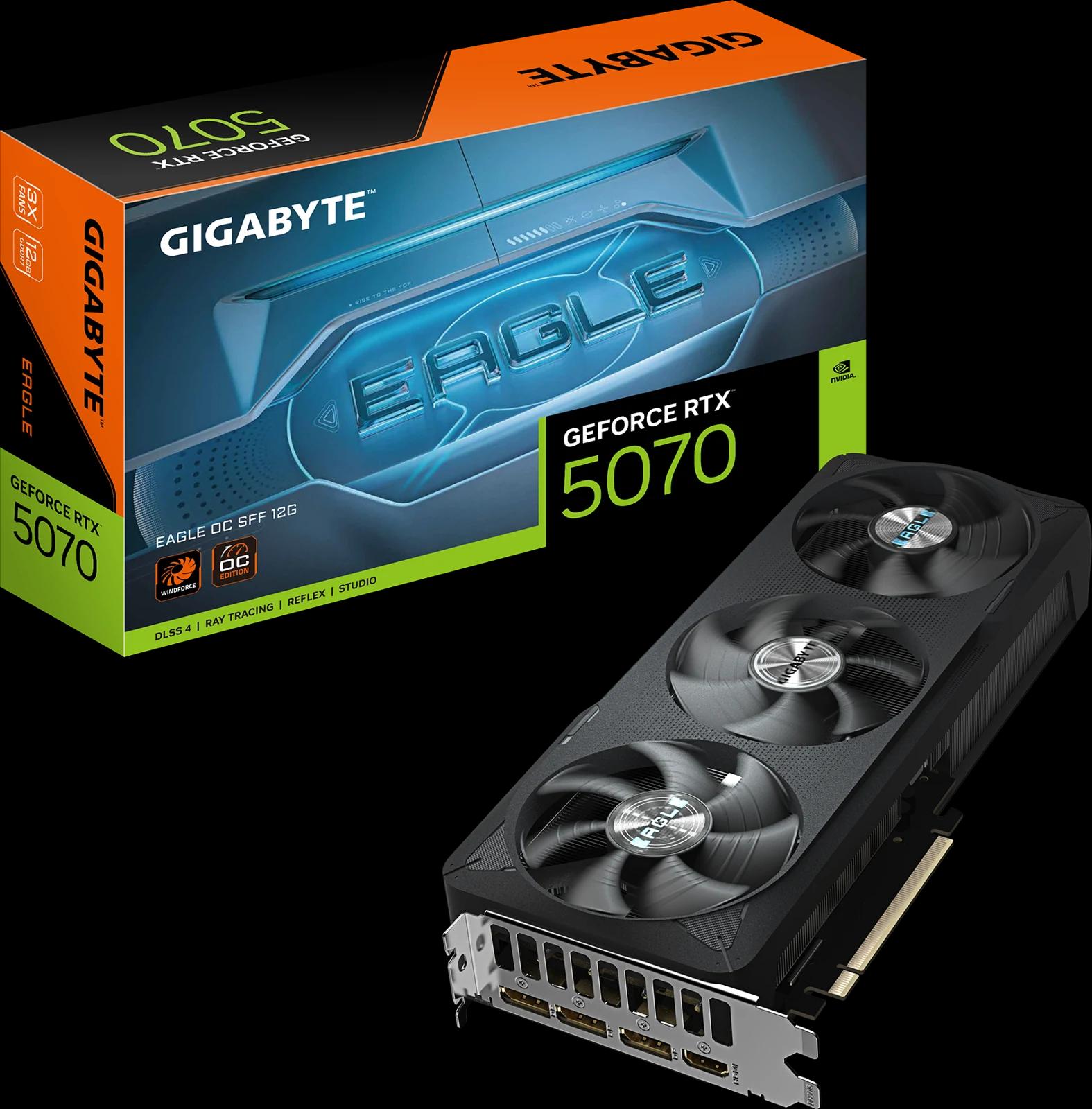 GIGABYTE GeForce RTX 5070 EAGLE OC SFF 12G — фото 5