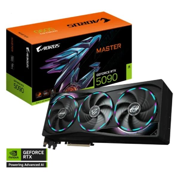 Gigabyte Aorus Master RTX 5090 32GB GDDR7 (Black) — фото 3