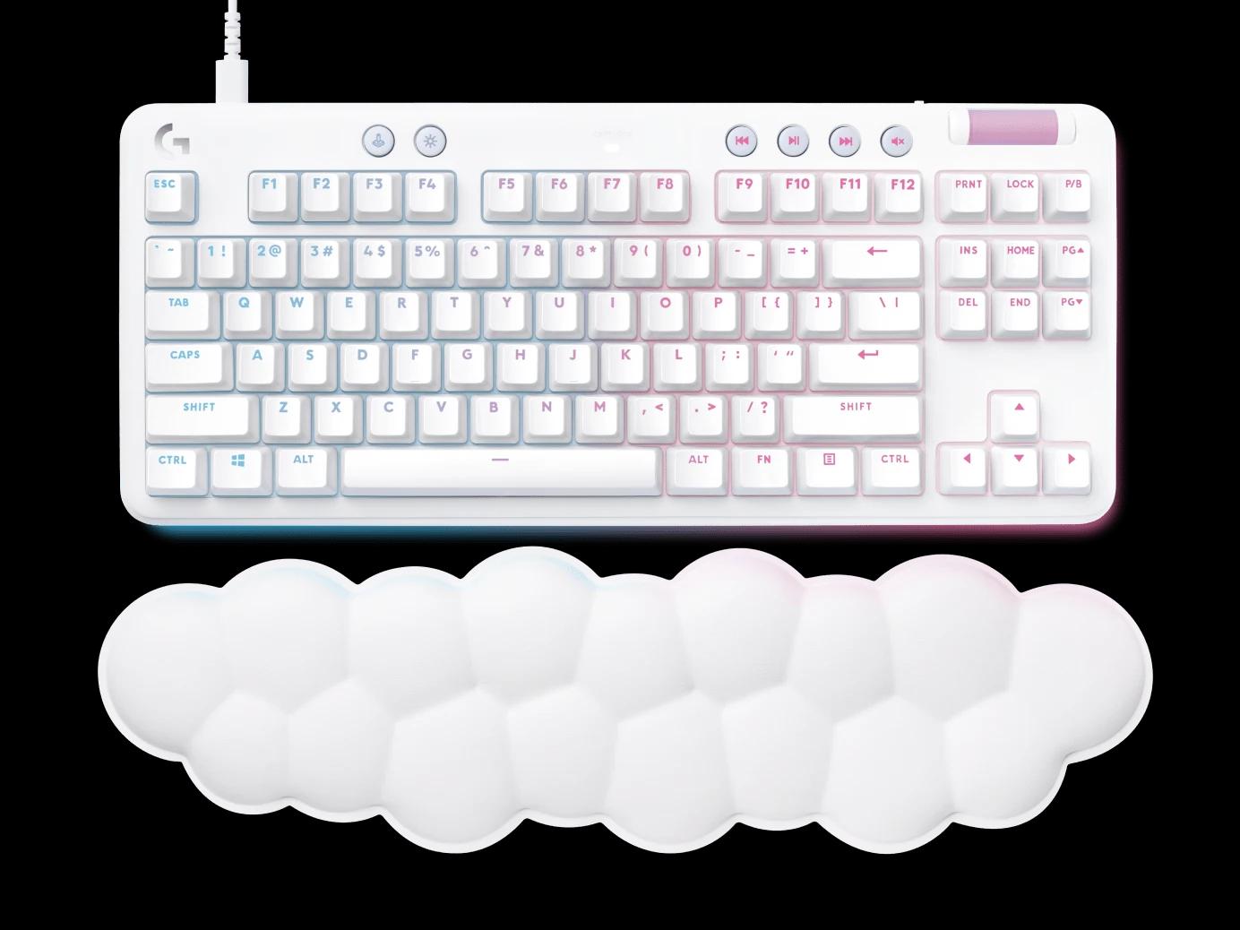 Logitech G713 TKL (White Mist) — 1-rasm