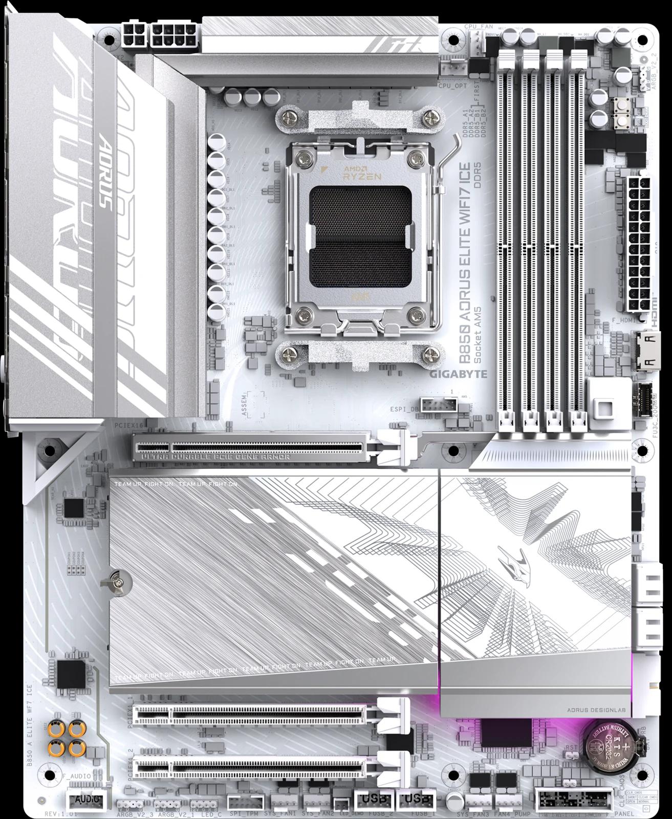 GIGABYTE B850 AORUS ELITE WIFI7 ICE