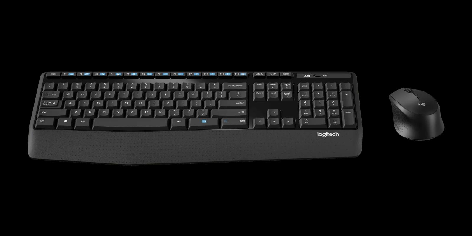 Logitech MK345 Comfort Wireless Combo (Black) — 1-rasm