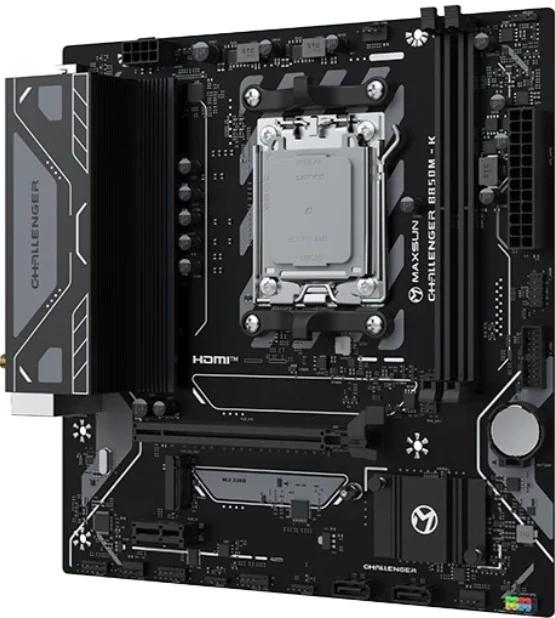 MAXSUN CHALLENGER B850M-K WIFI AMD SOCKET AM5(BLACK) — фото 3