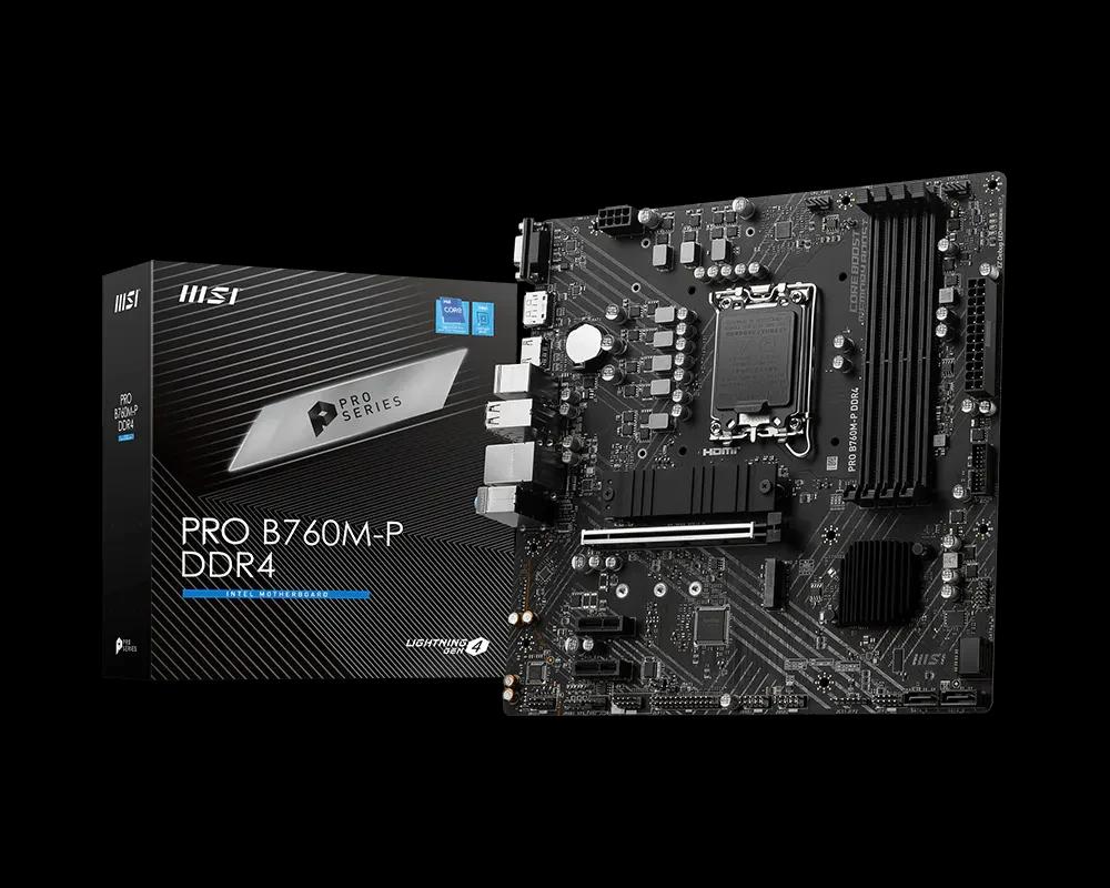 MSI PRO B760M-P DDR4