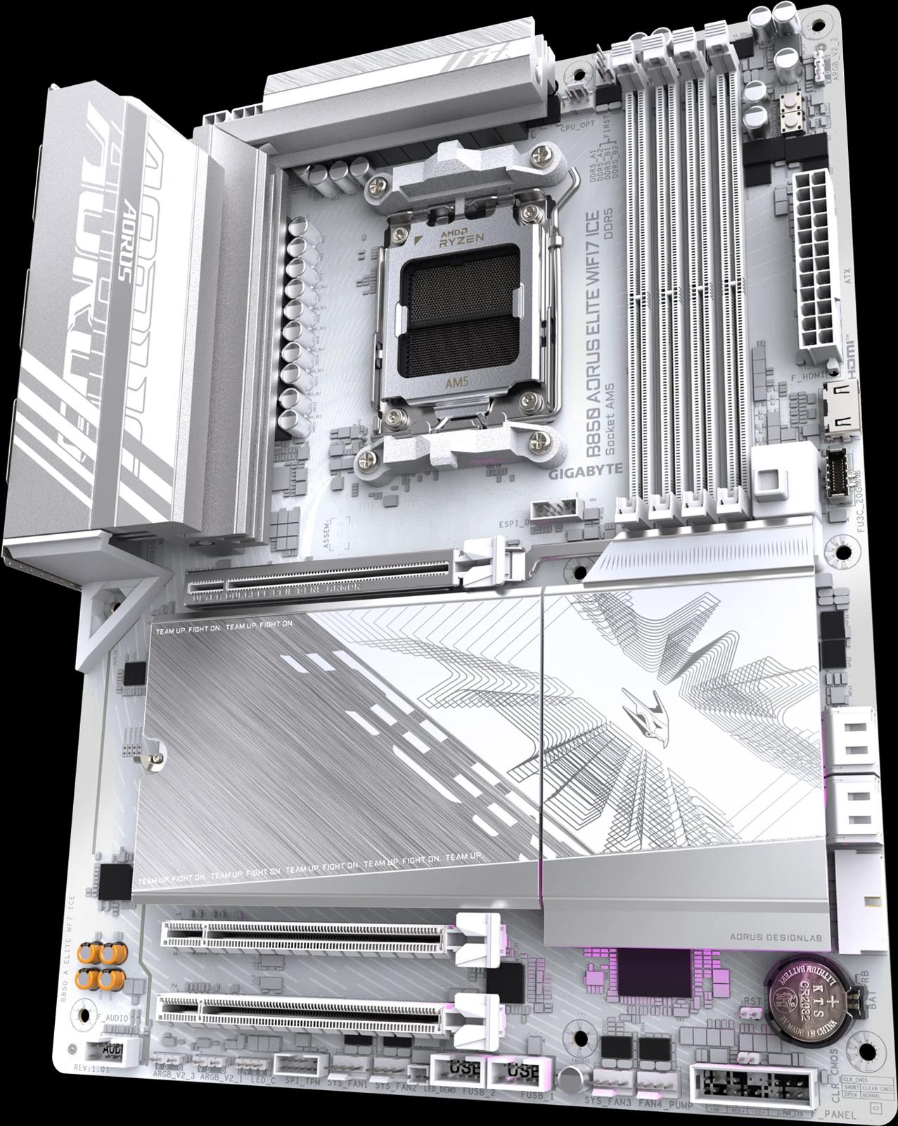 GIGABYTE B850 AORUS ELITE WIFI7 ICE — 3-rasm
