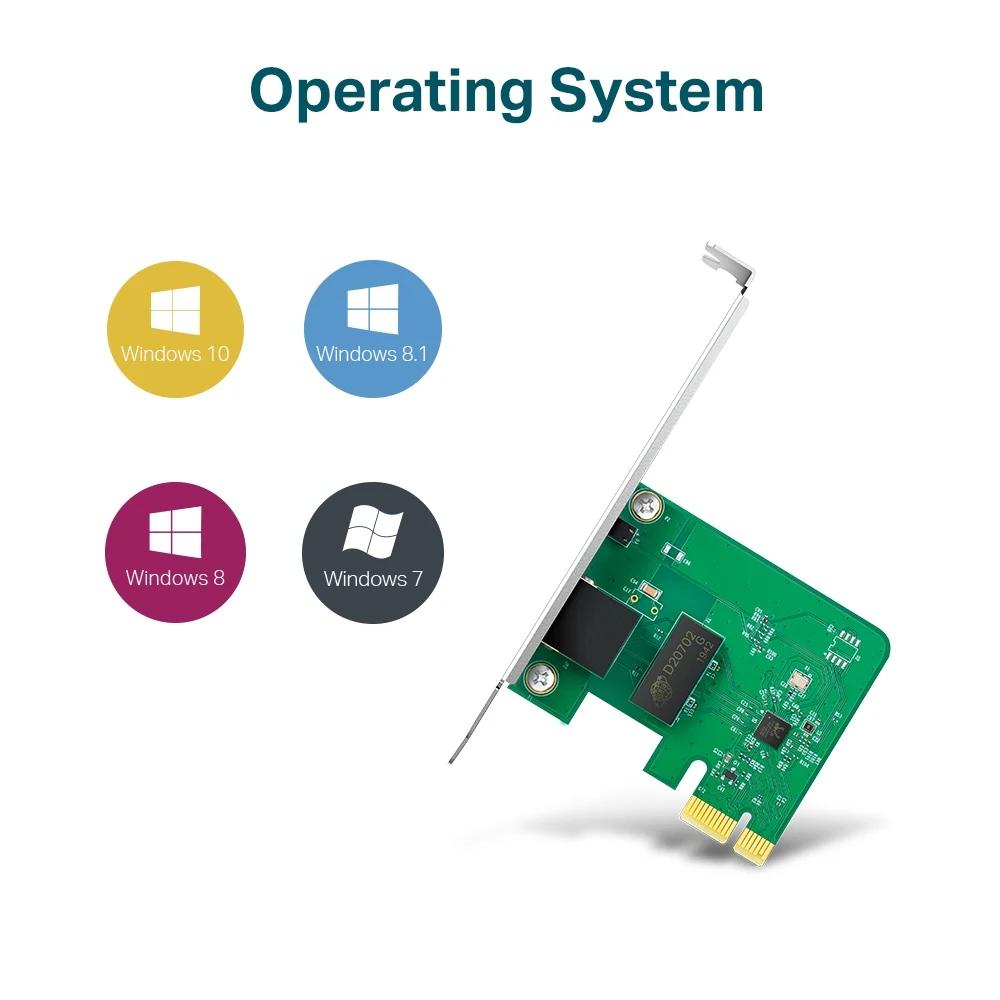 TP-LINK TG-3468 / 10/100/1000M PCI EXPRESS 32BIT GIGABIT NETWORK CARD, REALTEK RTL8168B CHIPSET — 2-rasm