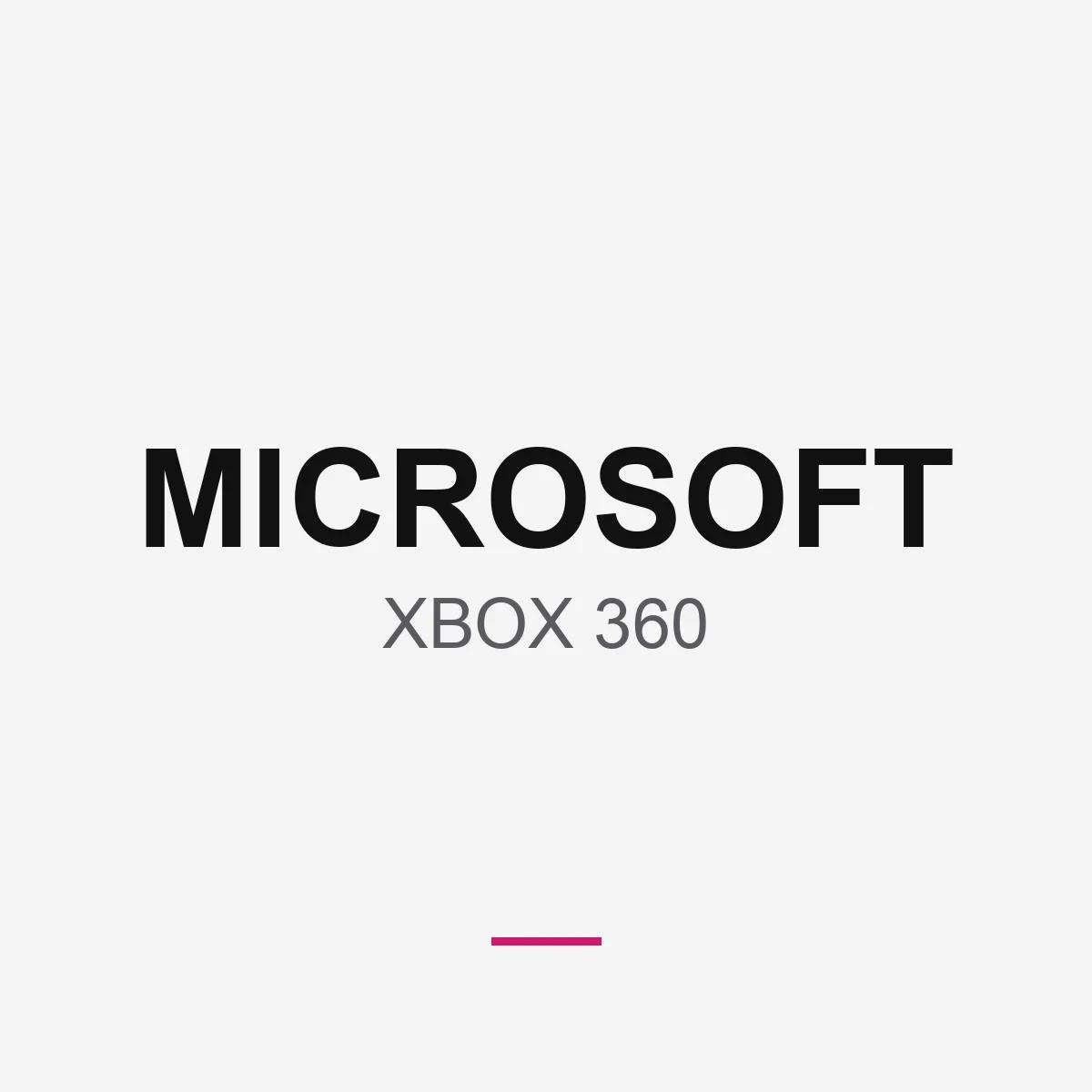 MICROSOFT XBOX 360