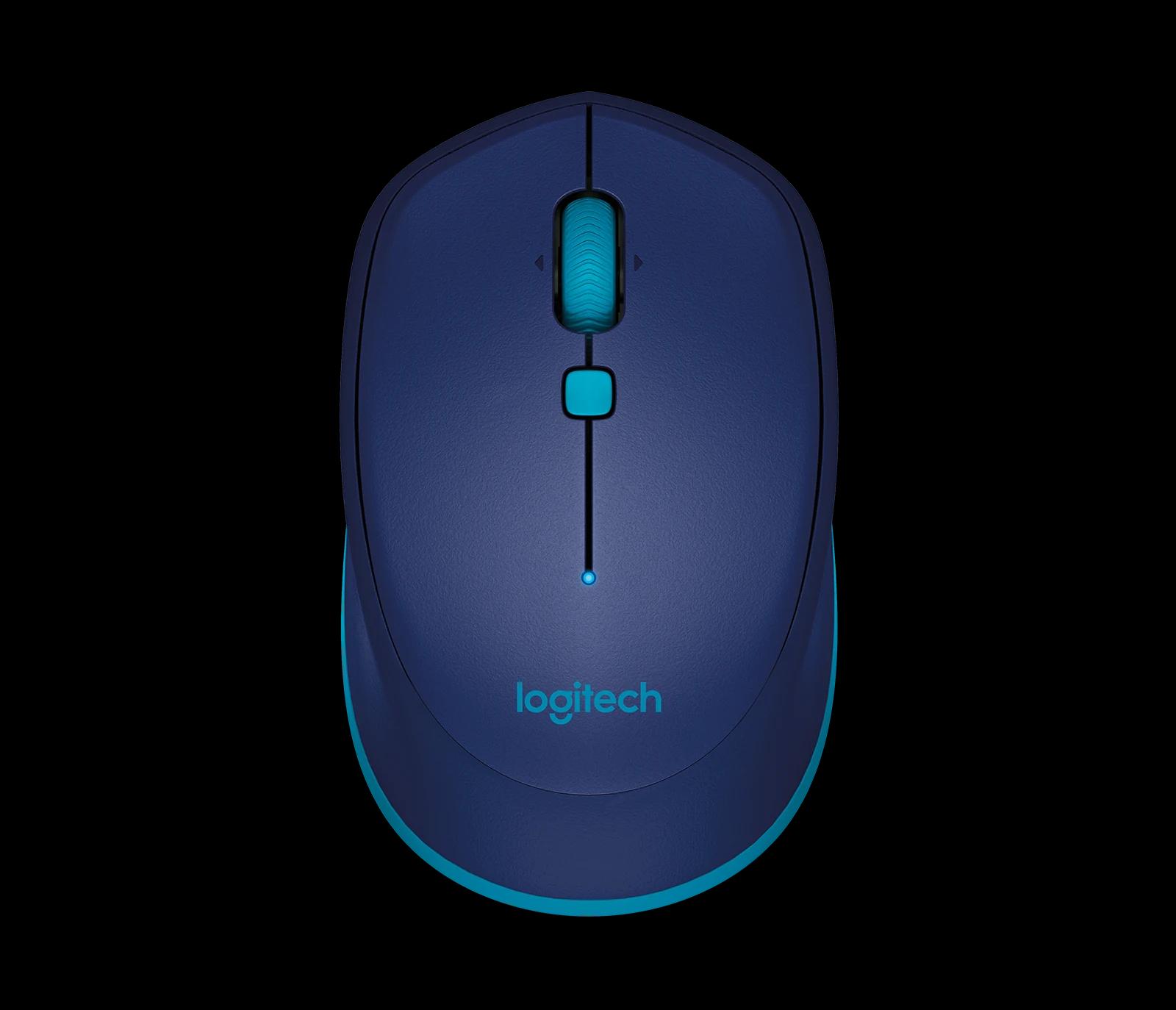Logitech M535 Bluetooth Mouse (Blue) — 1-rasm
