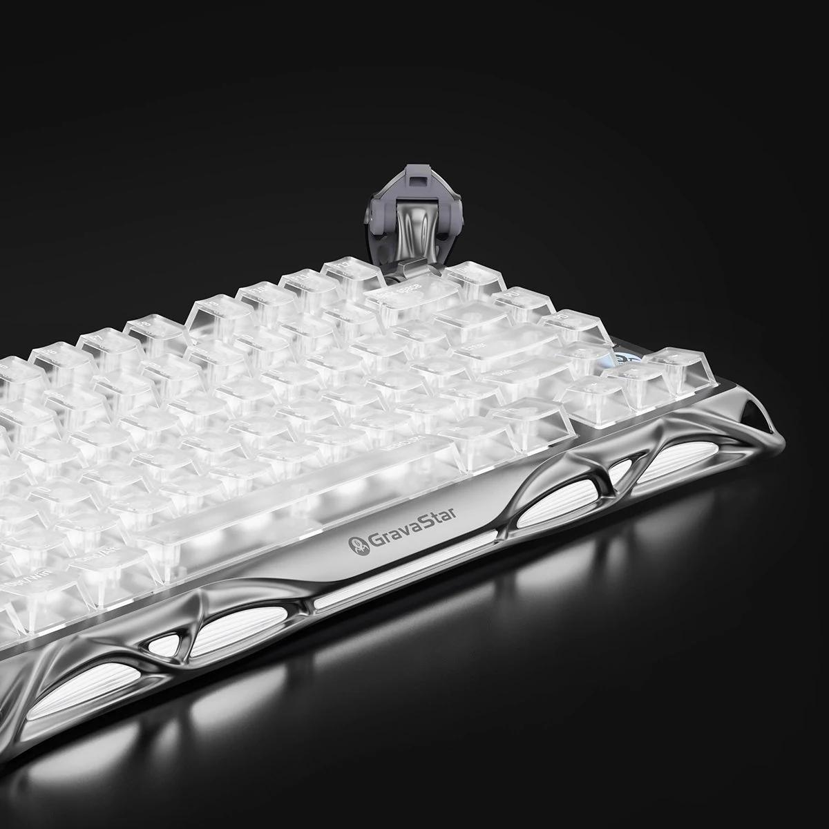 GravaStar Mercury K1 Pro (Ghost Silver) — 4-rasm