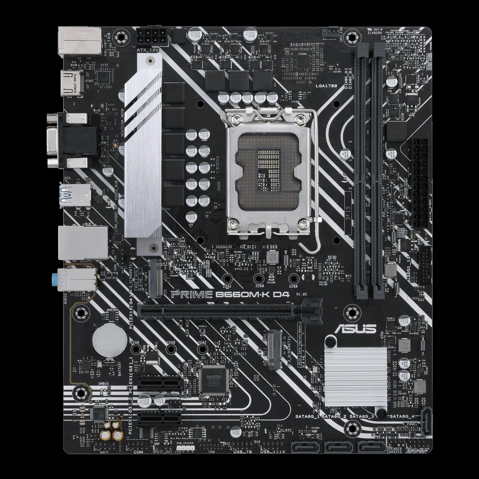 ASUS PRIME B660M-K D4