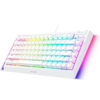 RAZER BLACKWIDOW V4 75% SNAP TAP 8K (WHITE) — 2-rasm
