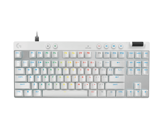 LOGITECH G PRO X TKL RAPID (White)