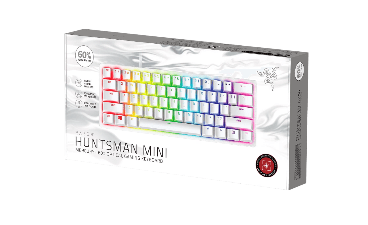 RAZER HUNSTMAN MINI MERCURY RED — 3-rasm