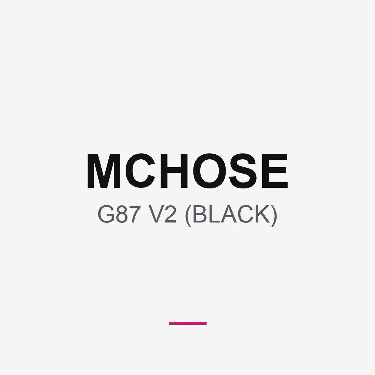 MCHOSE G87 V2 (BLACK)