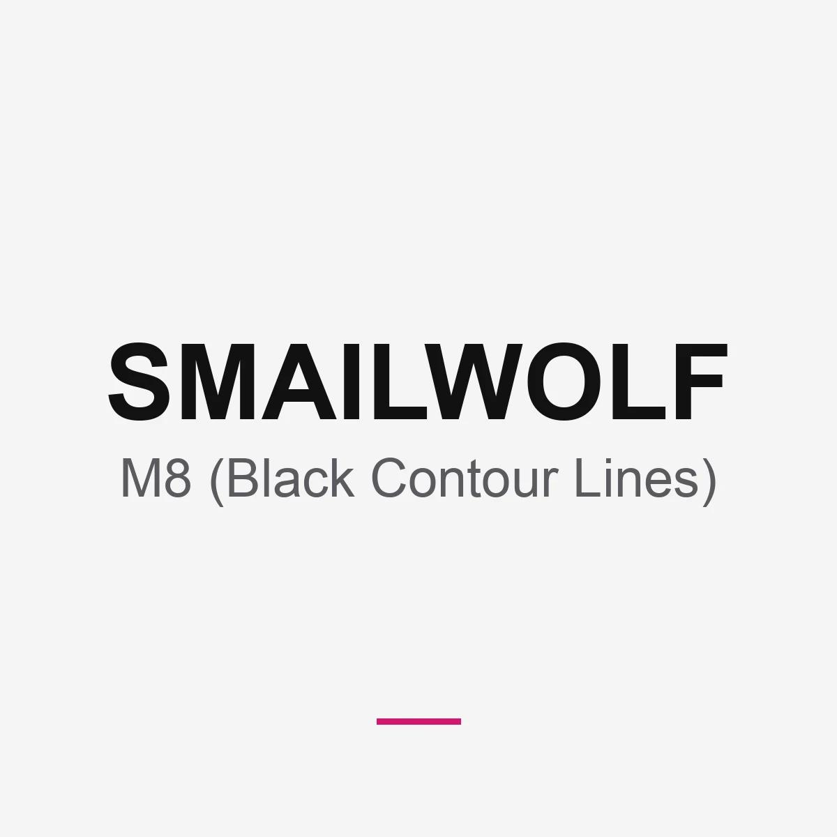 SMAILWOLF M8 (Black Contour Lines)