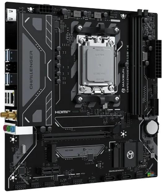 MAXSUN CHALLENGER B850M-K WIFI AMD SOCKET AM5(BLACK) — фото 2