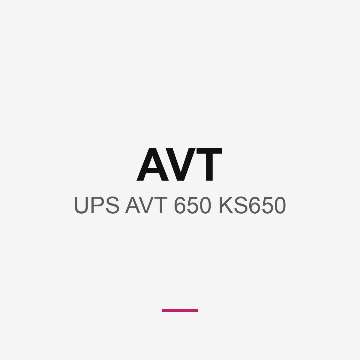 UPS AVT 650 KS650