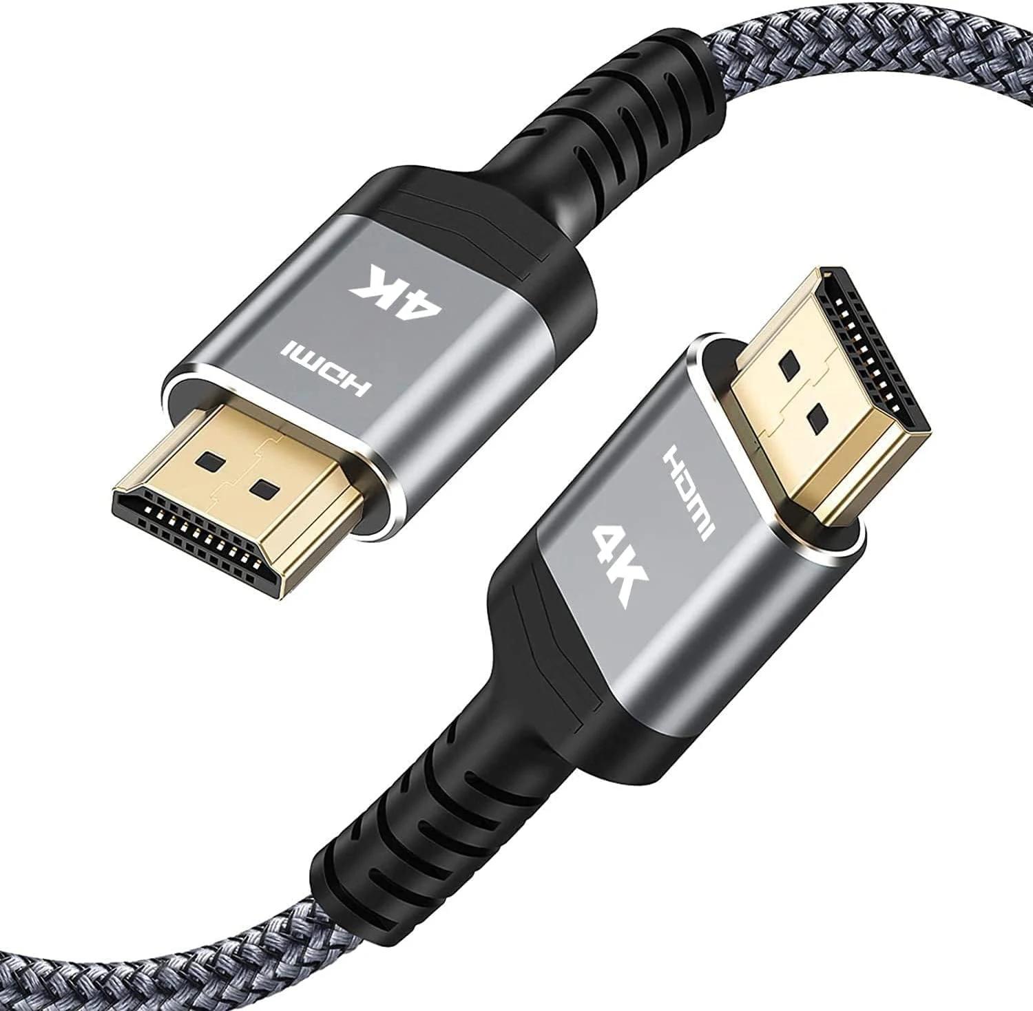 HDMI КАБЕЛЬ XINYA 1.5М (СЕРЫЙ КАБЕЛЬ)