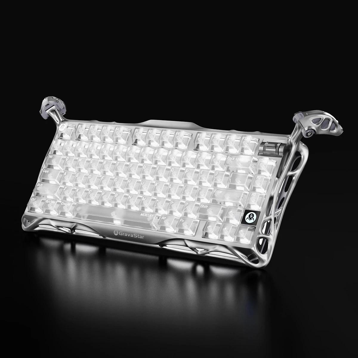 GravaStar Mercury K1 Pro (Ghost Silver)