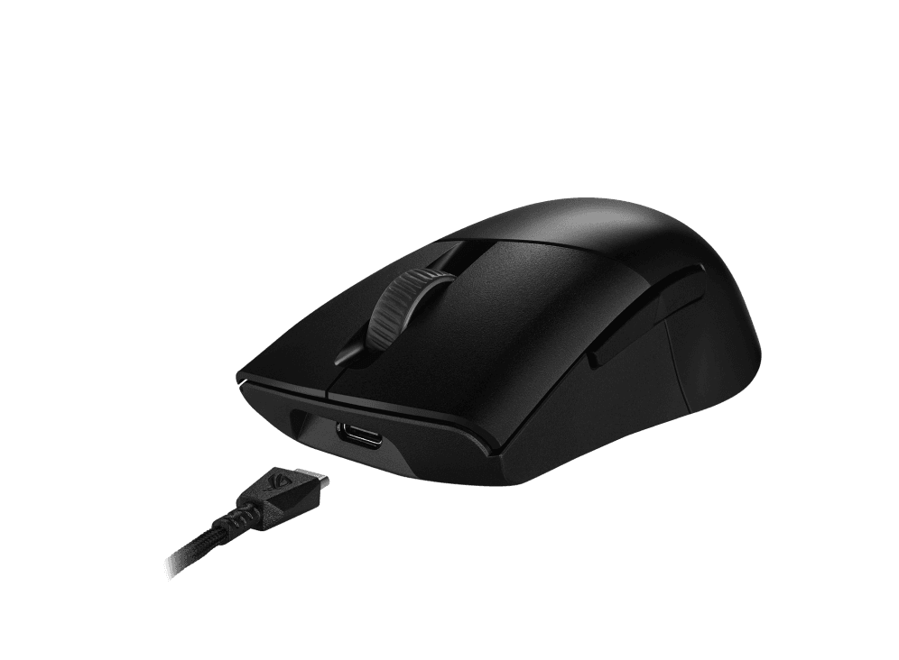 ASUS ROG KERIS WIRELESS AIMPOINT BLACK — 2-rasm