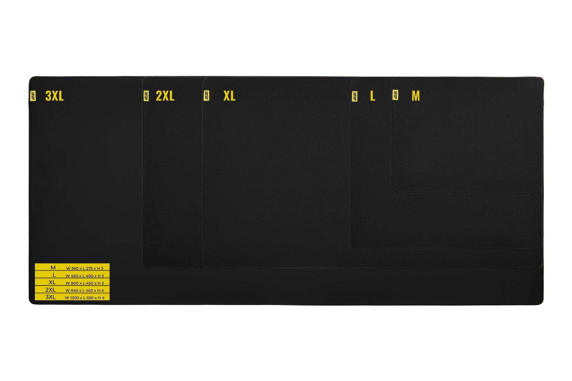2E GAMING PRO MOUSE PAD CONTROL L BLACK (450*400*3 MM) — фото 1