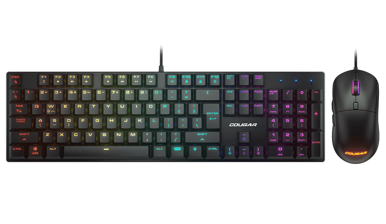 COUGAR COMBAT COMBO KEYBOARD MUSE — 1-rasm