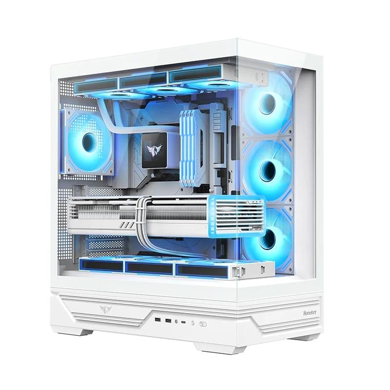 Kompyuter korpusi Huntkey MVP Destiny (White) — 3-rasm