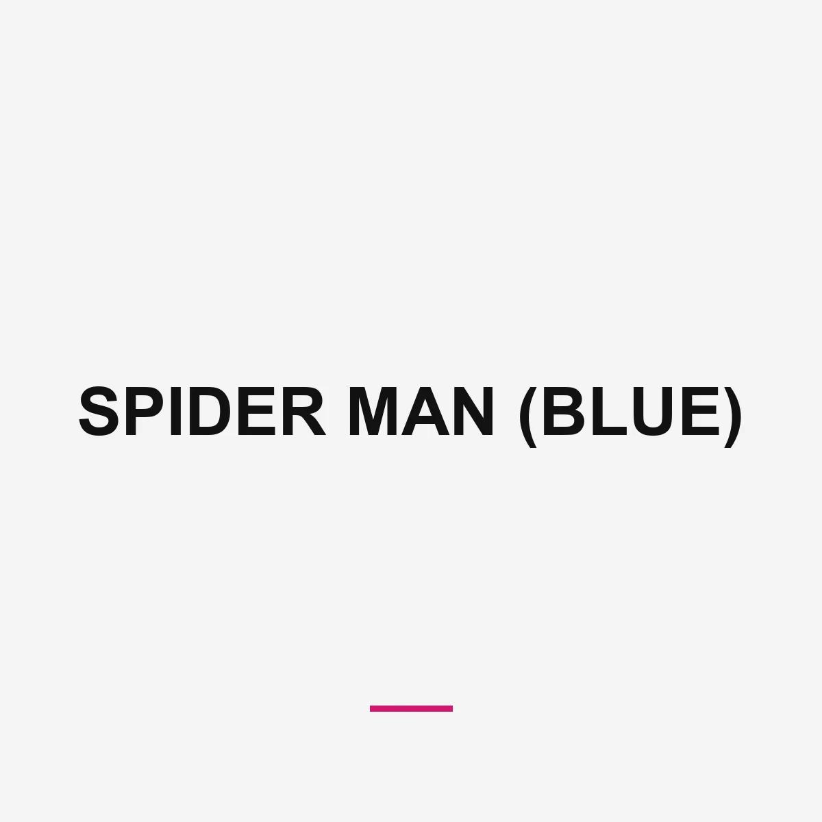 SPIDER MAN (BLUE)