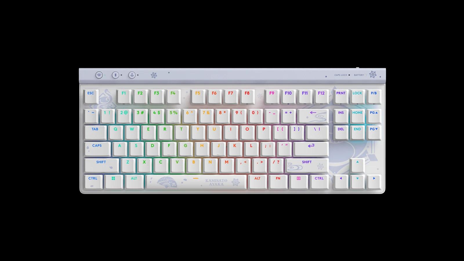 Logitech G515 Lightspeed TKL (Kamisato Ayaka Special Edition) — 1-rasm