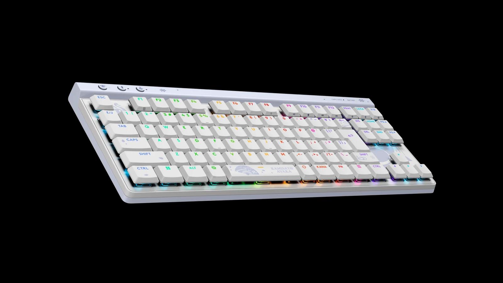 Logitech G515 Lightspeed TKL (Kamisato Ayaka Special Edition) — 3-rasm