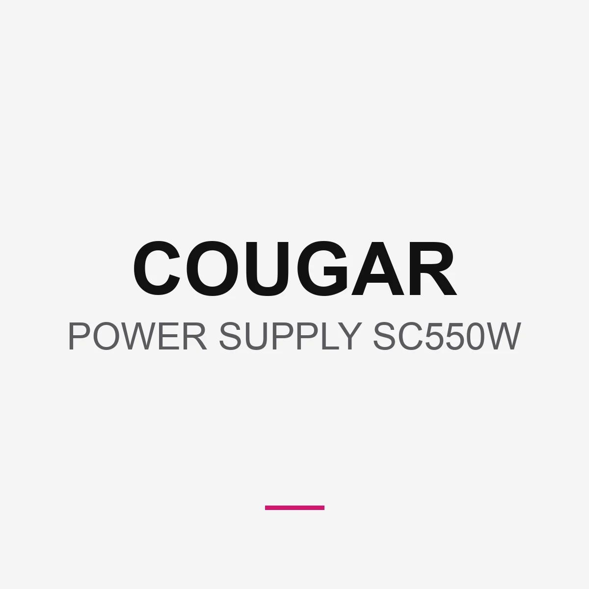COUGAR POWER SUPPLY SC550W