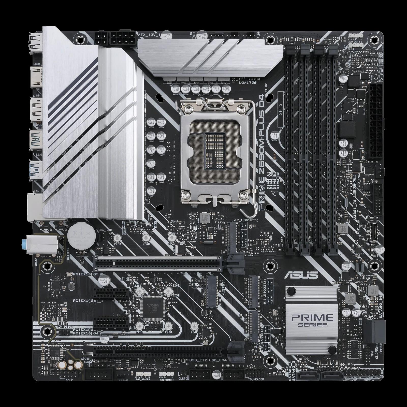 ASUS PRIME Z690M-PLUS D4